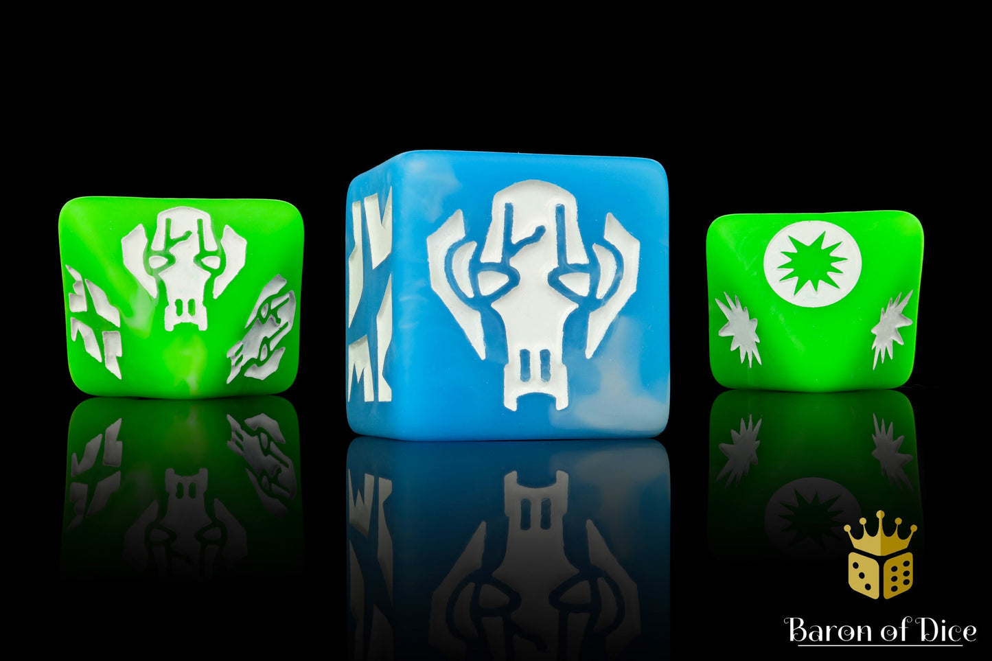 Droid General (Light) Galactic Skirmish Dice - Set of 20