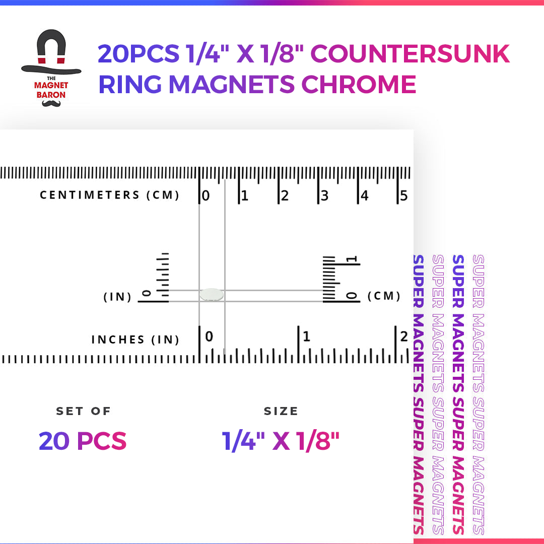 Fractional SAE Disc Magnets