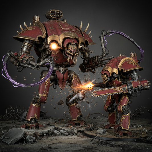 Defiler vs Knight Destrier Battle