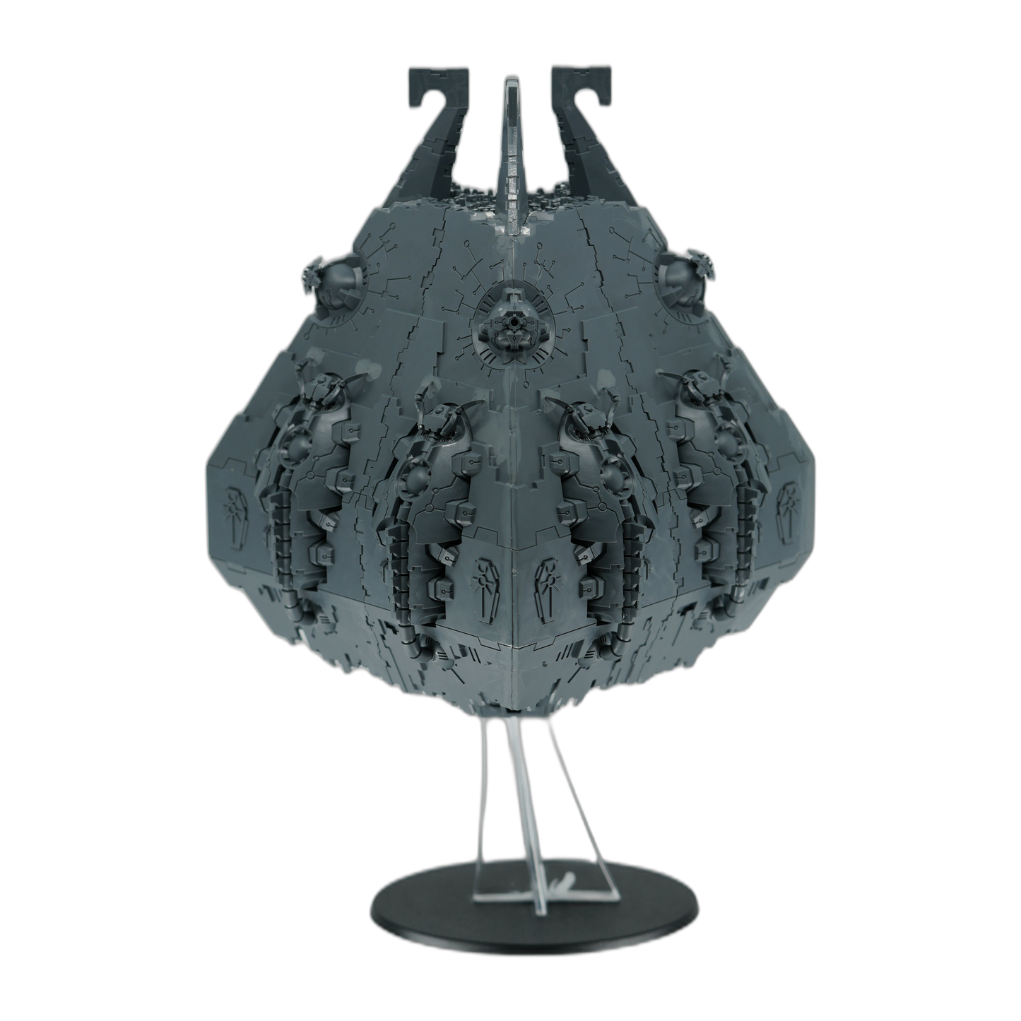 Necron Obelisk built and magnetized in its sealed pyramid configuration