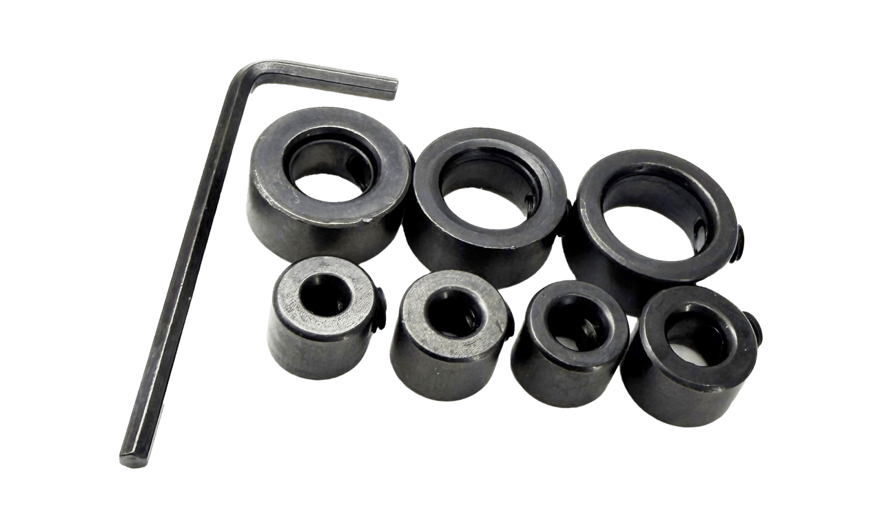 Drill Bit Stop Collars 3mm - 12mm - Magnet Baron