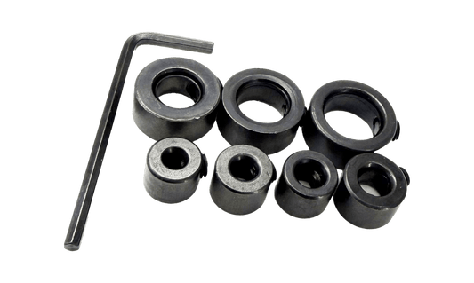 Drill Bit Stop Collars 3mm - 12mm - Magnet Baron