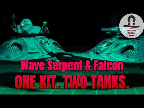 Wave Serpent & Falcon Magnetization Kit - Eldar Aeldari Warhammer