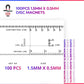 100pcs 1.5mm x 0.5mm Disc Magnets - Magnet Baron