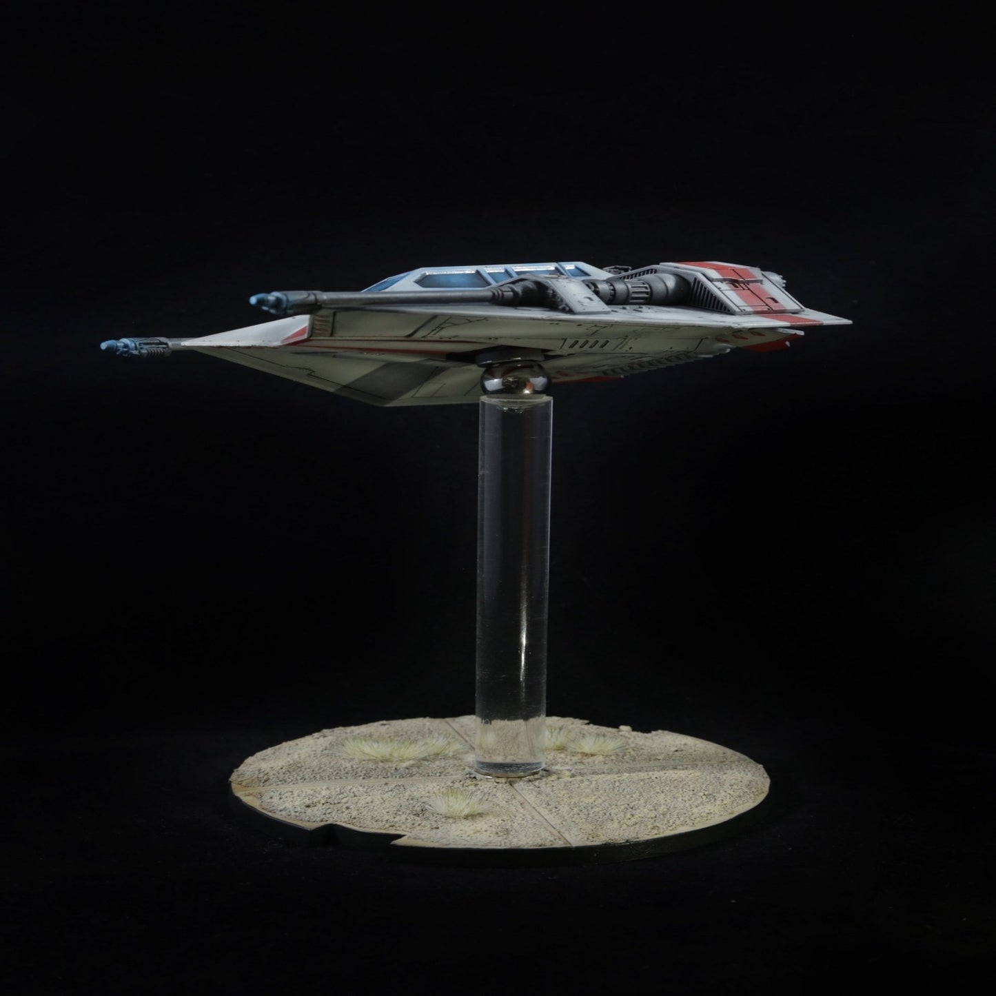 3 Sets Large Posable Magnetic Flight Stands Snowspeeder Fluttercraft Compatible - Tal - Magnet Baron