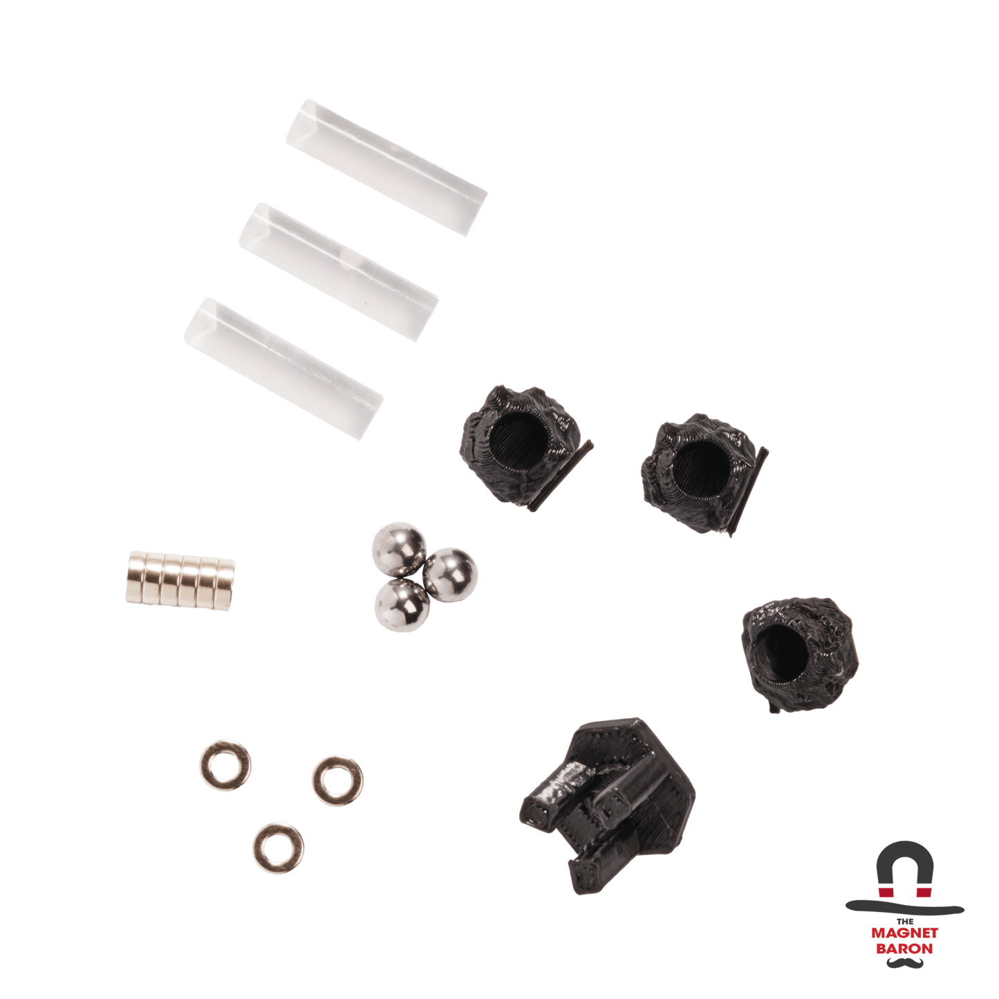 3 Sets SmallER Posable Magnetic Flight Stands - Magnet Baron