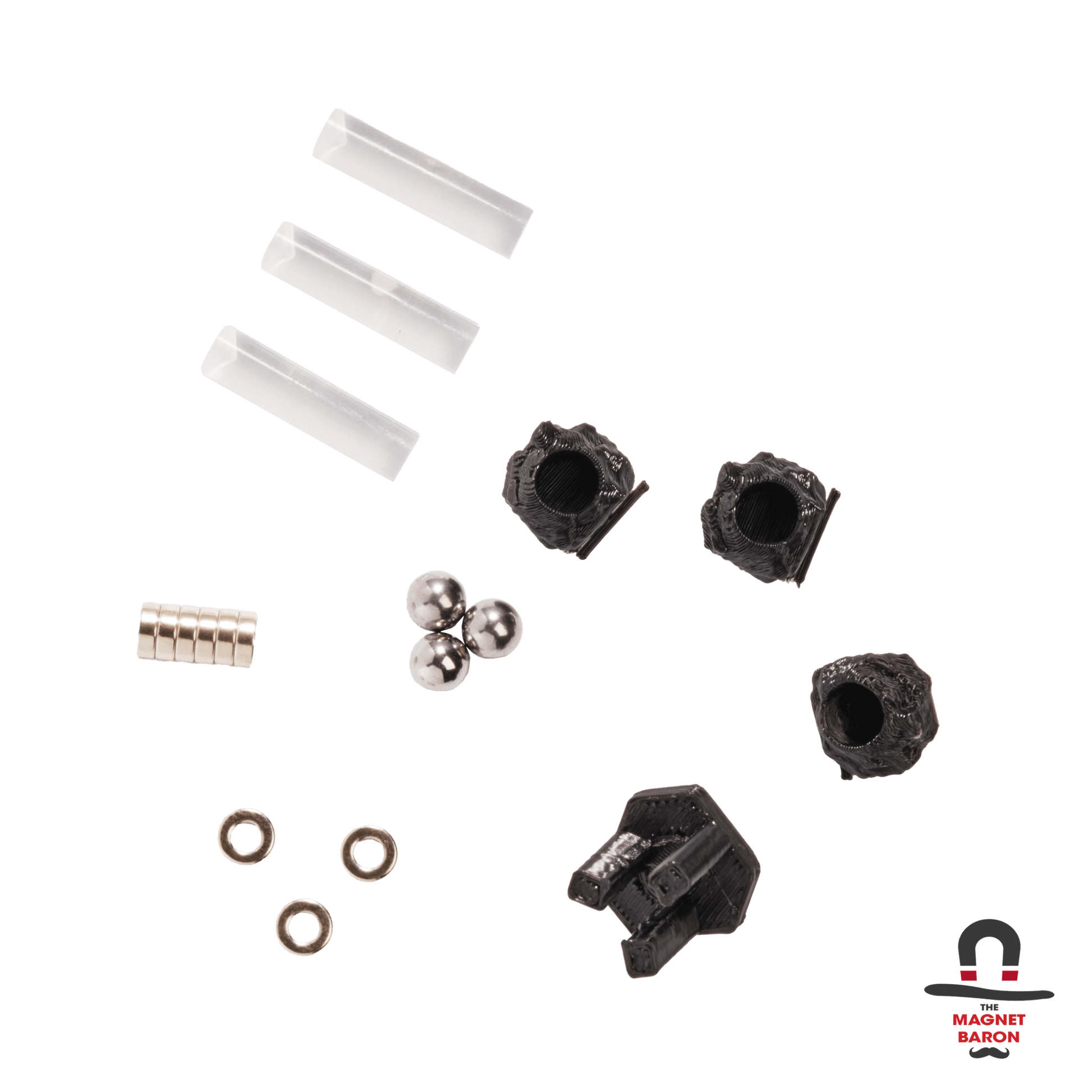 3 Sets SmallER Posable Magnetic Flight Stands - Magnet Baron