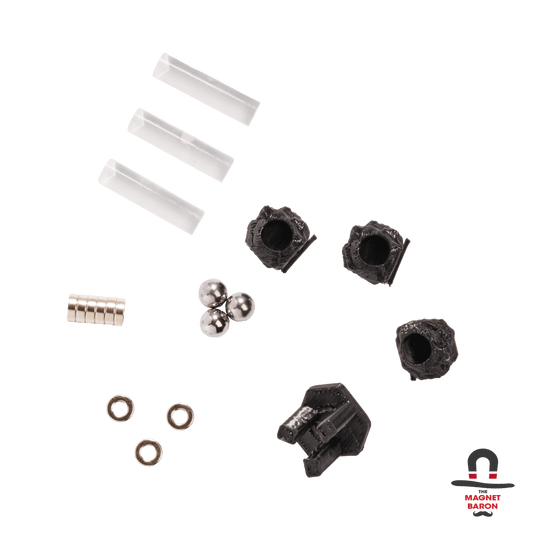 3 Sets SmallER Posable Magnetic Flight Stands - Magnet Baron