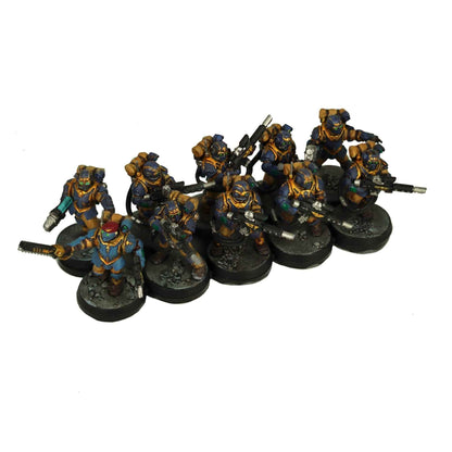 3pcs 10-Man Straight Plasteel & Adhesive Movement Trays - Magnet Baron