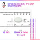 10pcs 25mm x 2mm (1" x 1/16") Disc Magnets