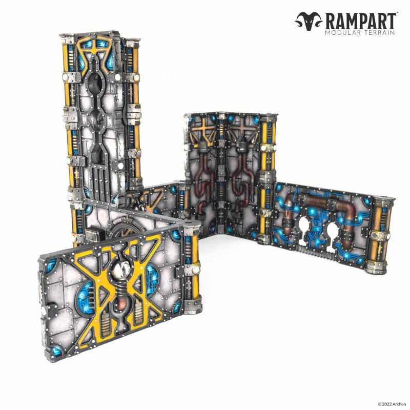 Cobalt Foundry - Rampart Magnetic Modular Terrain - Magnet Baron