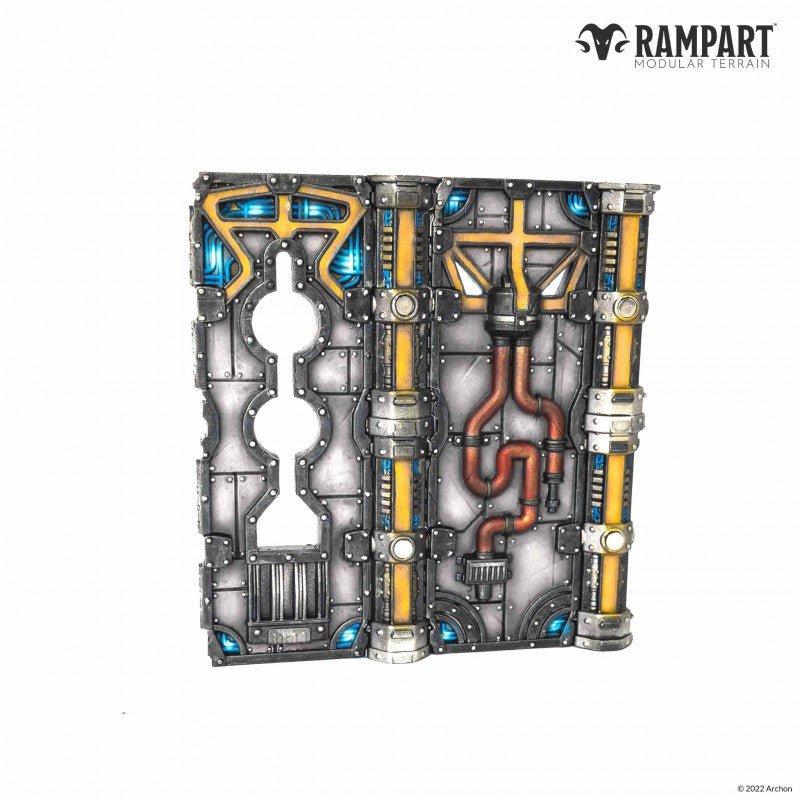Cobalt Foundry - Rampart Magnetic Modular Terrain - Magnet Baron