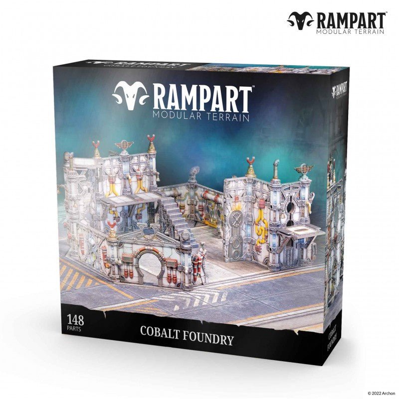 Cobalt Foundry - Rampart Magnetic Modular Terrain - Magnet Baron