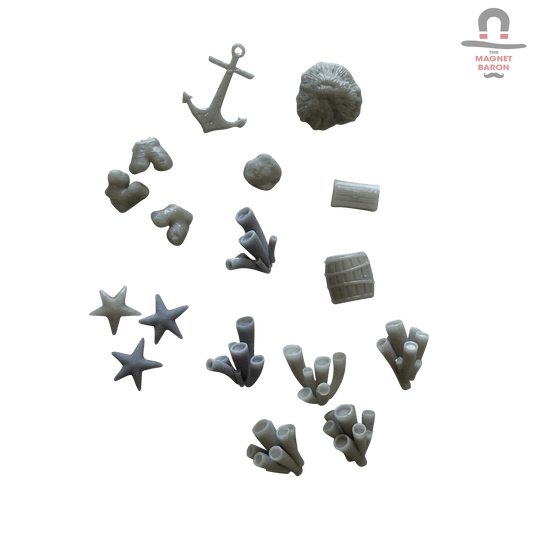 Coral Decorations - Magnet Baron