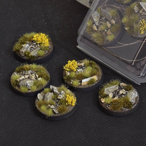 Highlands Battle Ready Round Bases - Clearance