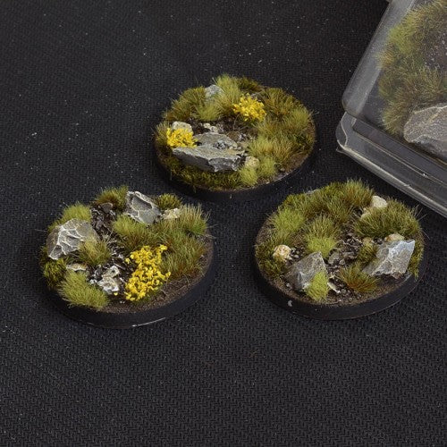 Highlands Battle Ready Round Bases - Clearance