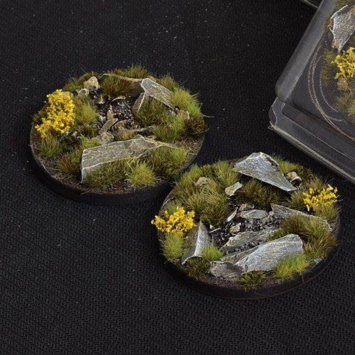 Highlands Battle Ready Round Bases - Clearance